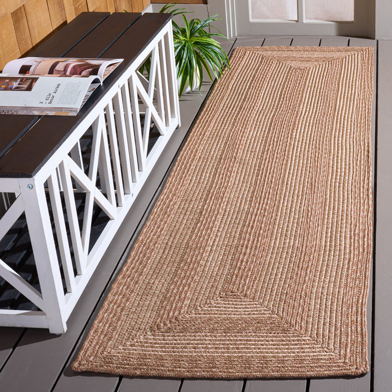 Braided 265 Hand Woven Performance Machine Washable No Pattern Rug, Runner 2'3" x 8'