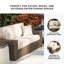 Gwennoline 71'' Wide Straight Loveseat with Cushions