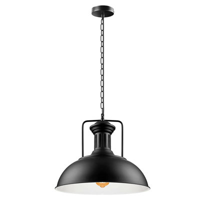 Craut 1 - Light Black Single Pendant