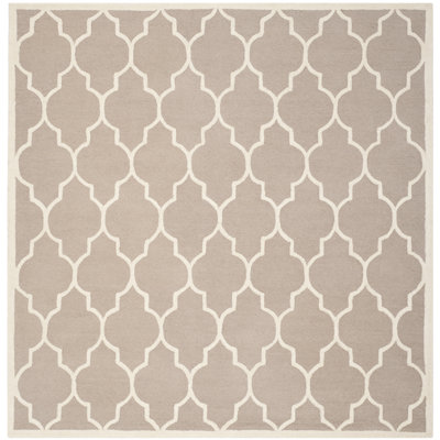 Cannen Hand Tufted Wool Trellis Rug