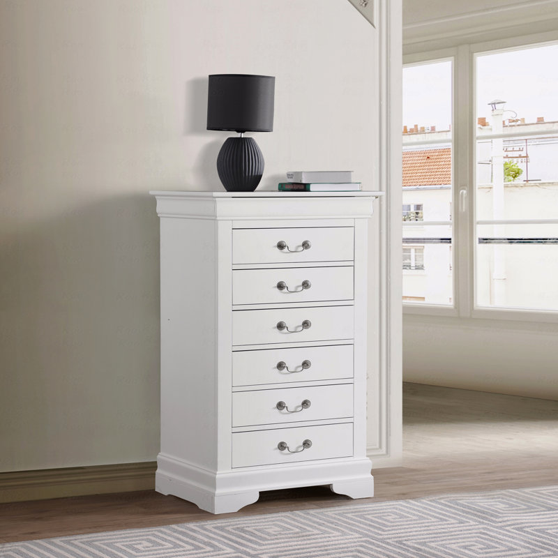 Commode pour la lingerie, Blanc