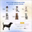Canapé pour chien confortable et élégant avec coussin lavable et pieds antidérapants