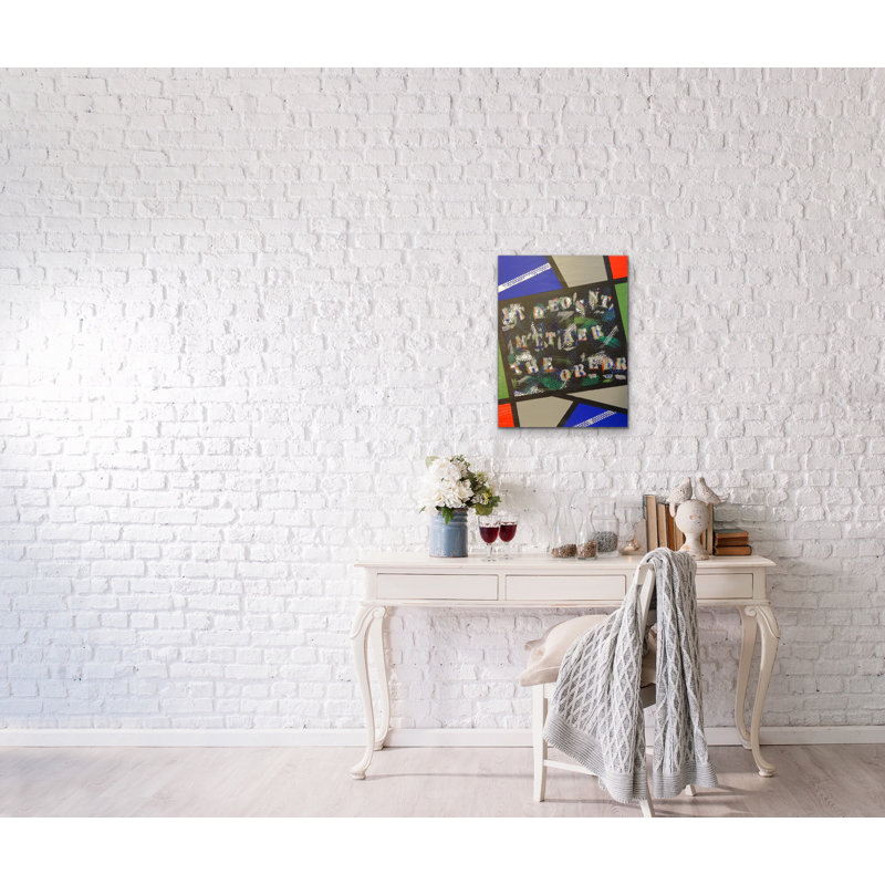 Anginette It Doesnt Matter The Order by Eddie Bruckner - Wrapped Canvas Painting