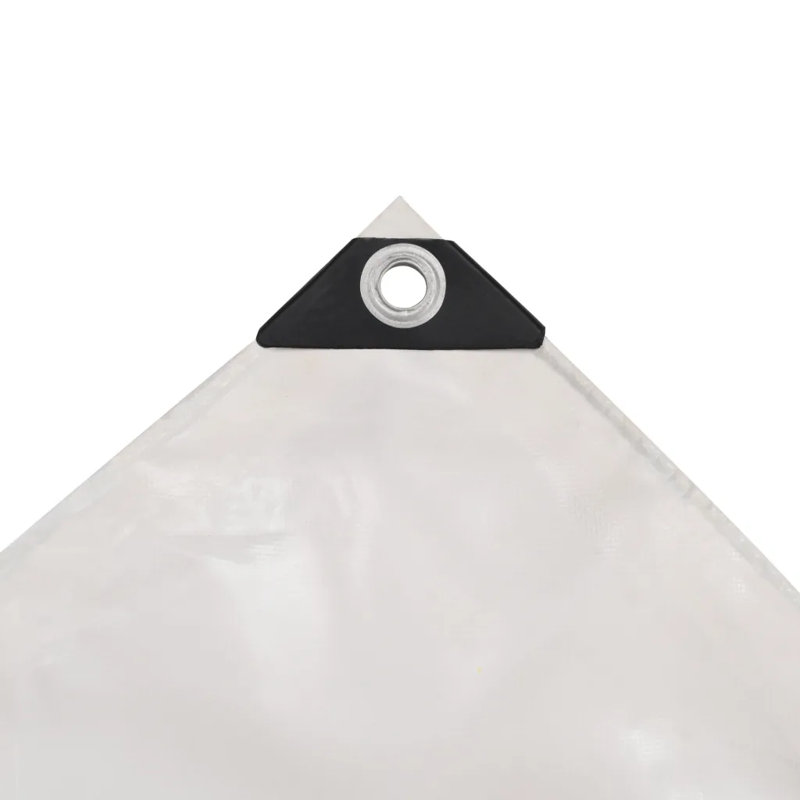 Outdoor Conversation Set Cover, 0.1cm H x 250cm W x 350cm D, White