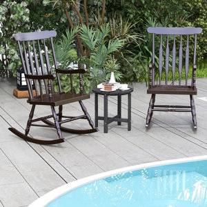 Alcott Hill® Rockhampton Rocking Chair & Reviews | Wayfair