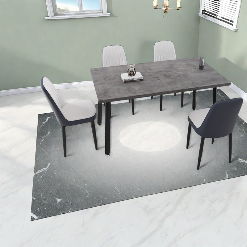 Extendable Dining Table Sets(Must include both Table and Chair) MDF Kitchen