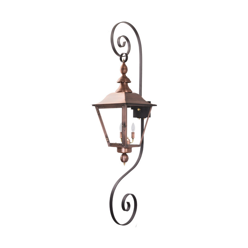 Eagletown Empire Lantern, 21" H x 20" W x 18" D