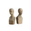 WISDOM BOOKEND (SET OF 2) - TRAVERTINE LOOK - DUNE