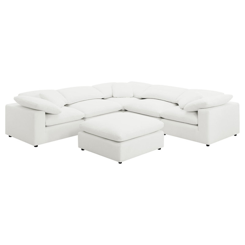 Canapé modulaire 6 pièces Segoura Ivory