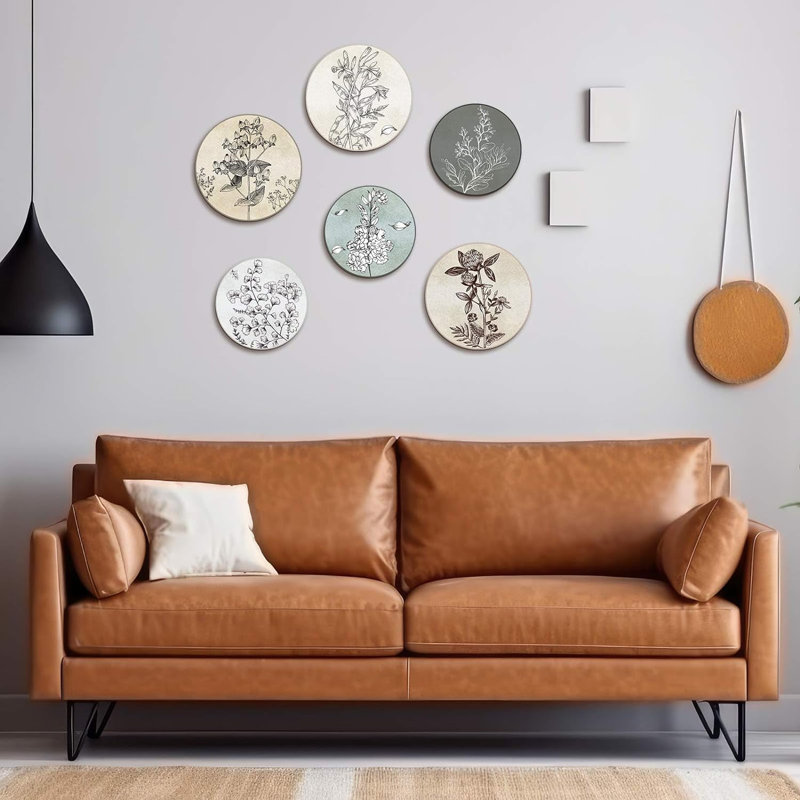 Ensemble de 6 reproductions sans cadre