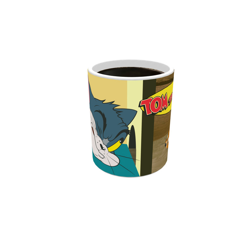 Verres à changer la chaleur Tom and Jerry Cat and Mouse - 11 oz