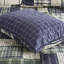 Courtepointe double / grand / marine, réversible avec patchwork et tissu écossais, 10% autres fibres, taies décoratives à fermeture à glissière bleu marine pour lit double / grand, motifs écossais, rembourrage en coton, fermeture à glissière facile à utiliser-117361694