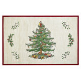 Spode® Christmas Tree Plush Rug