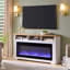 Foyer électrique 60 po, meuble télé pour téléviseur de 70 po ou moins, avec 50 po Smart-1040825512