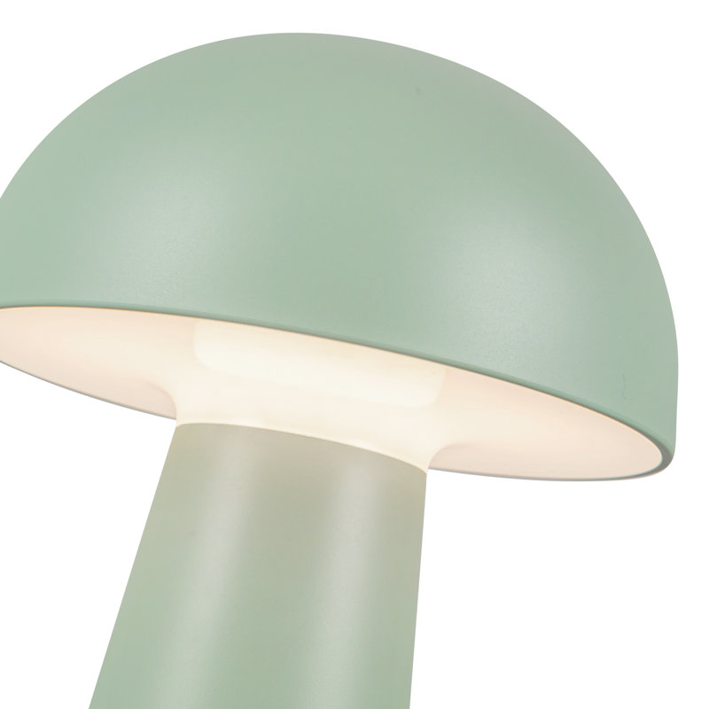 Asher LED Standard Table Lamp, Sage Green