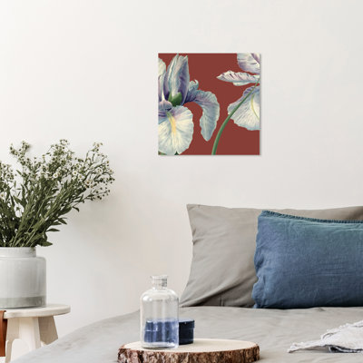 Impression sur toile, "Floral and Botanical Flower IV Traditional"