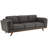 Allotey 90'' Leather Sofa-262170199