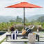 Parasol de marché inclinable 90 'Amaral-213007557