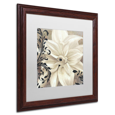 «Winter White II» par Jadaya, reproduction d'art encadrée