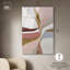 Décoration murale dorée bohème Golden Split I par Art Remedy, prête à être suspendue, 36 x 54-698602271