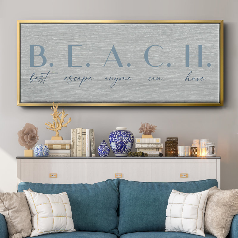 Best Escape- Framed Canvas