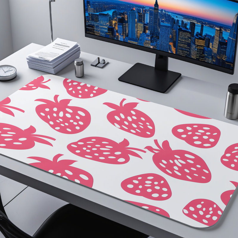 Polyester Desk Pad, 14.4x12.1