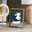 Cosima Gold Wood Floater Picture Frame-1827810665