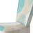 Blue Circle Pattern - Upholstered Patterned Accent Side Chair