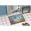 Tapis de porte pour l’extérieur antidérapant dalmatien spring-38382244