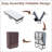 Folding Bed Cot With Mattress-1359828260