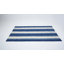 Tapis rayé bleu tissé à plat Viceme-55161776