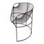 Fauteuil d'appoint ovale en fer l 30 po Keyleen