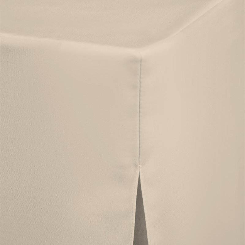 Tablevogue Table Cover, Natural, 48" L x 24" D