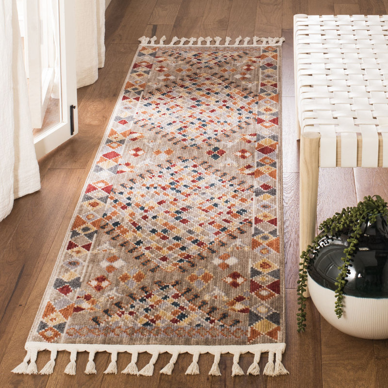 Alnwick Southwestern Indoor/Outdoor Rug, Runner 2'1" x 8'