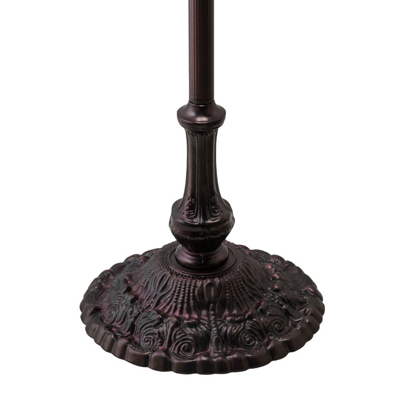 Brackin Floor Lamp, Pink/Silver