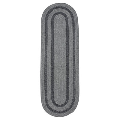 Van Cleef Hand-Woven Wool Gray Area Rug