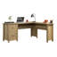 Bureau en bois en L avec surface épaisse de 1 pouce (sans la chaise)