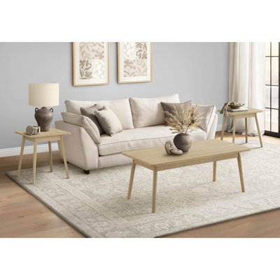 Solid Wood Living Room Table Set