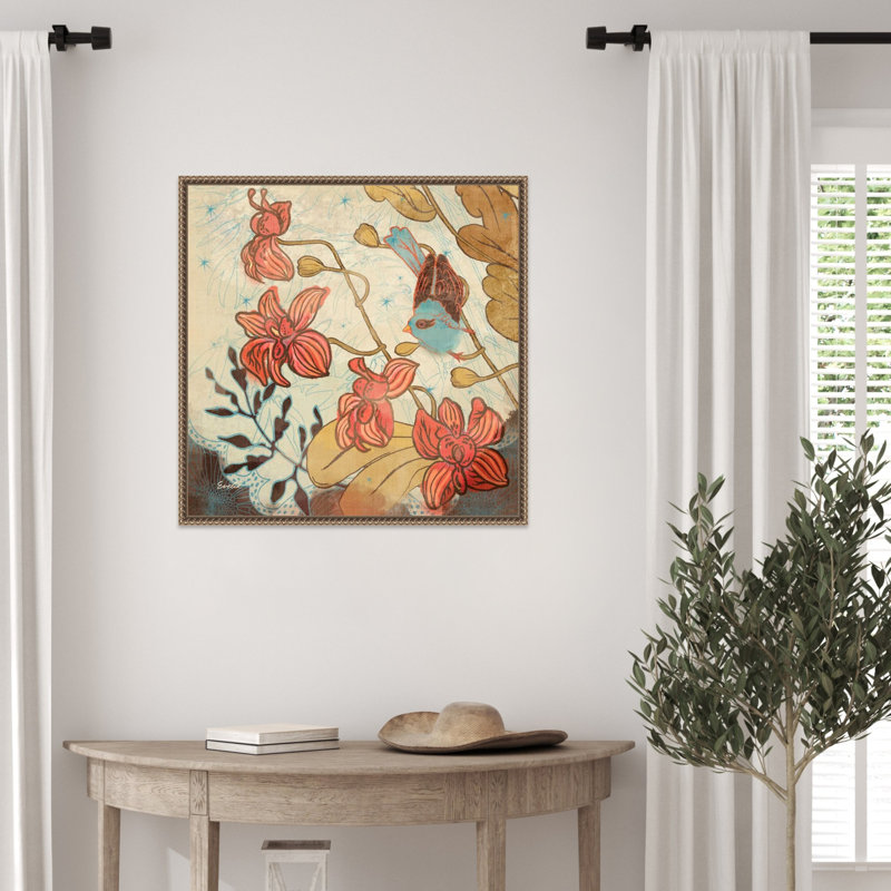 «Spice and Whimsy No. 2» par Evelia Designs, reproduction d'art sur toile encadrée