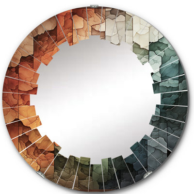 Rience - Miroir mural moderne rond