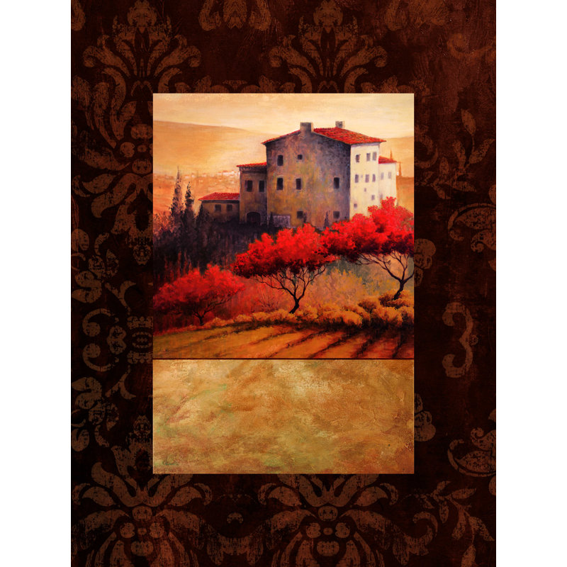 «Tuscan Summer», reproduction sur toile tendue, H 16 po x l 12 po