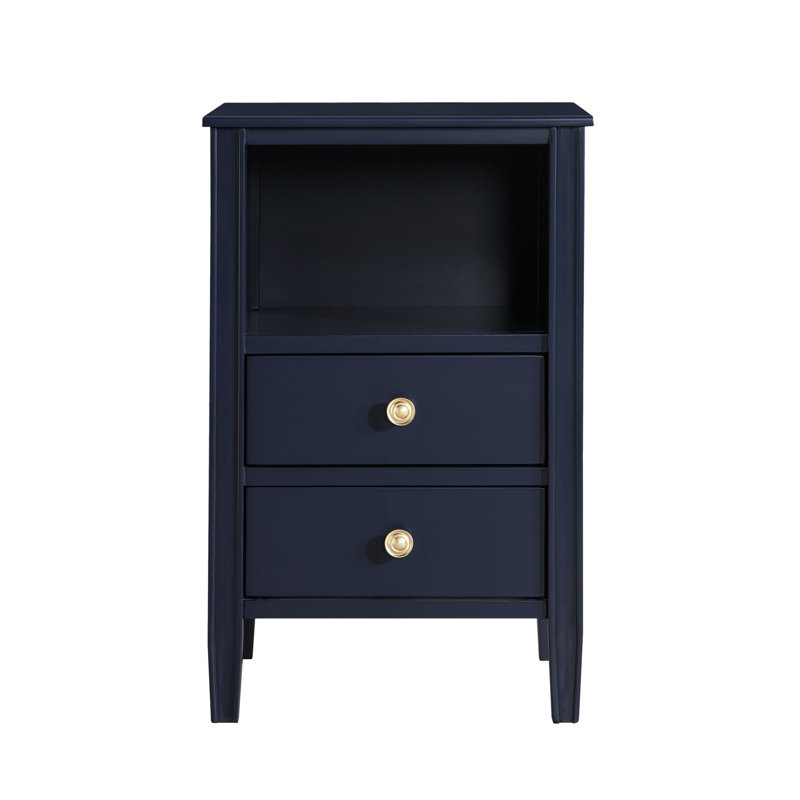 Table de chevet, Bleu très foncé