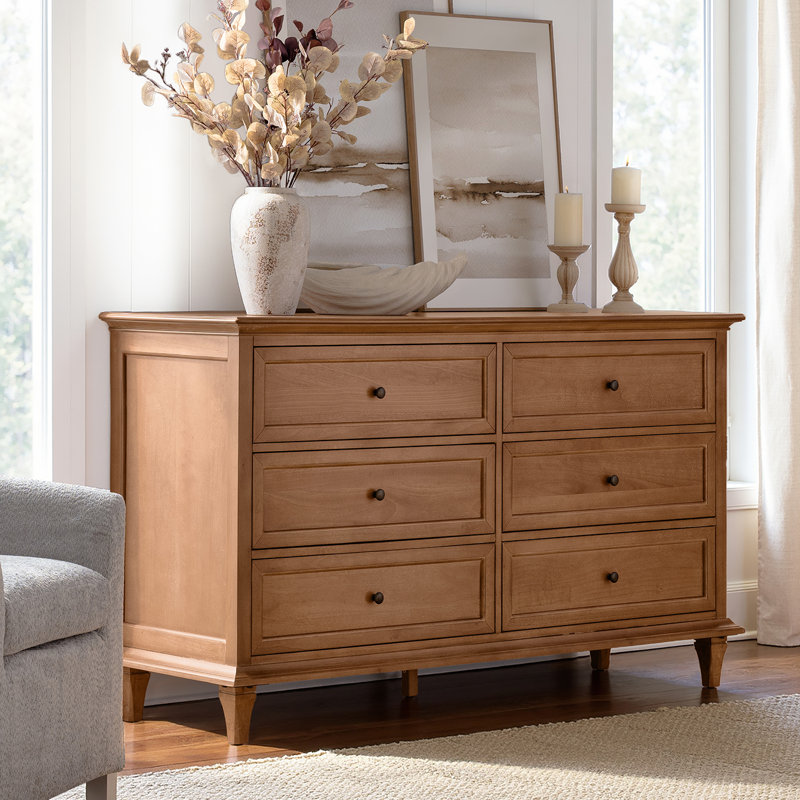 Commode 6 tiroirs Arthelia, Teck