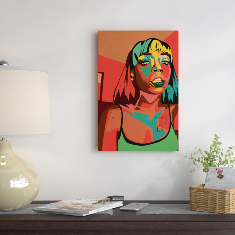 «Marnue I» par Dai Chris Art - estampe numérique sur toile tendue avec châssis, H 40 po x l 26 po x P 1,5 po