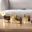 Mercer41 Timathy 12oz. Brass Whiskey Drinking Glasses