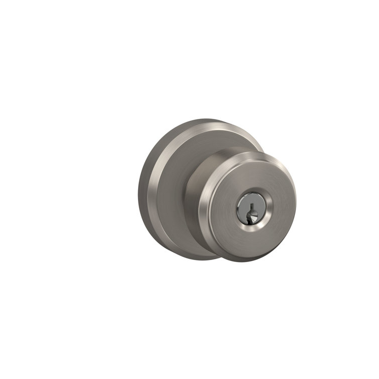 Bowery Keyed Entry Knob with Greyson Trim