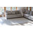 Pele Modern Geometric Dot Shag White/Gray Rug-714429283