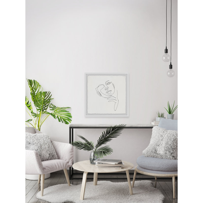I Am Thinking by Marmont Hill - Single Picture Frame Print, 81cm H x 81cm W x 3.81cm D