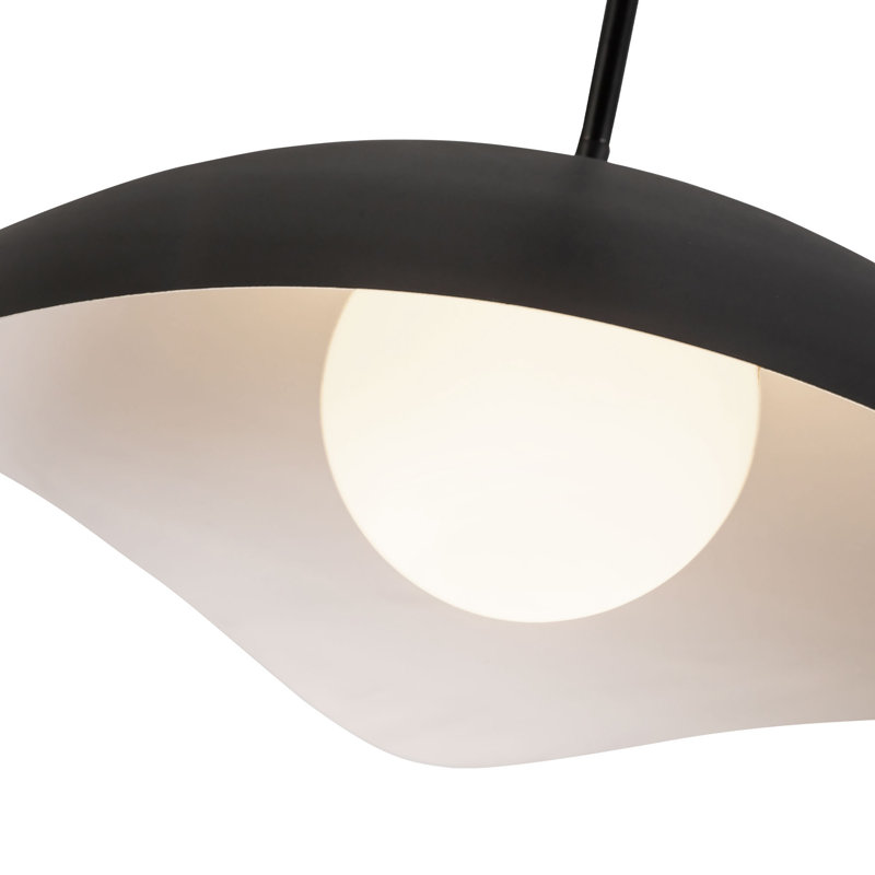 Kirby 22-in Black Pendant