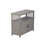 Wooden Patio Bar Table Set With Storage, Buffet Cabinet Sideboard For Outdoor And Indoor-2047972370